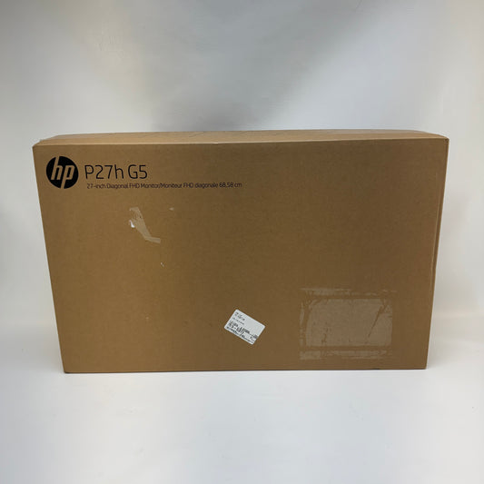 New HP 27" P75H G5 FHD Fast IPS 75Hz Display Monitor