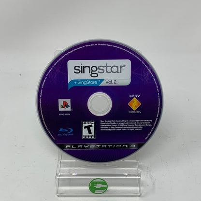 SingStar Vol. 2  (Sony PlayStation 3 PS3,  2008)