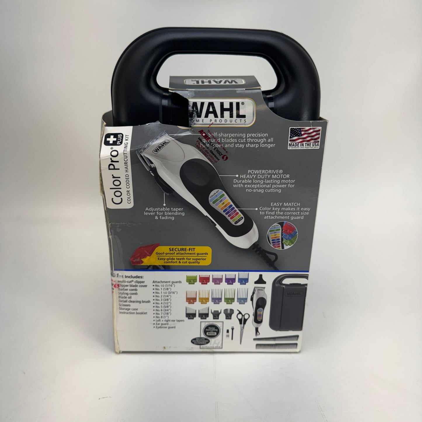 New WAHL Color Pro Plus Haircutting Kit