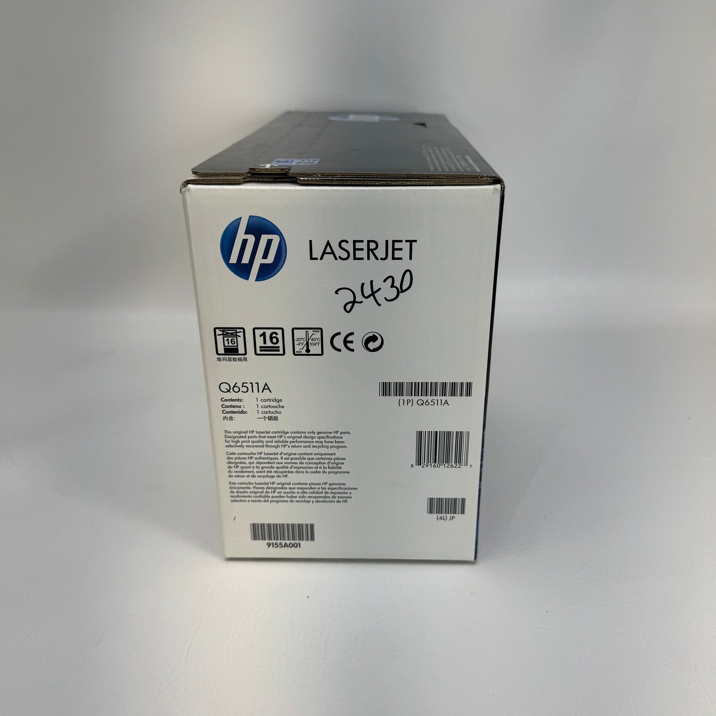 New HP 11A Q6511A Black Toner Cartridge