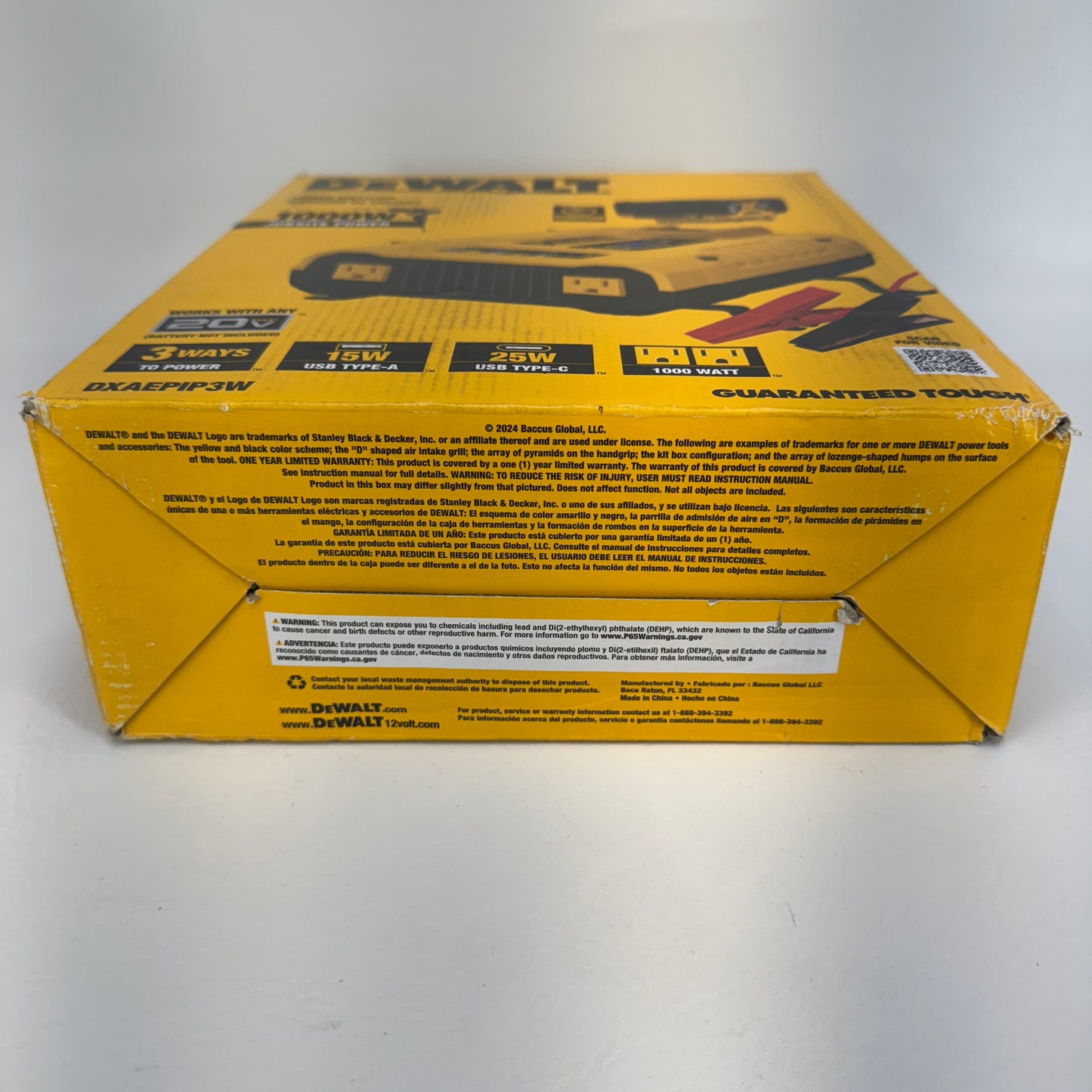 New DeWalt DXAEPIP3W Power Inverter