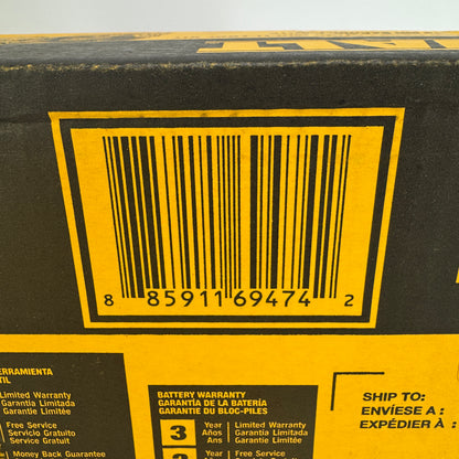 New DeWalt DCS356C1 20V MAX Cordless Oscillating Multi-Tool XR