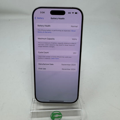 T-Mobile Apple iPhone 16 Pro 512GB Desert Titanium MYMN3LL/A