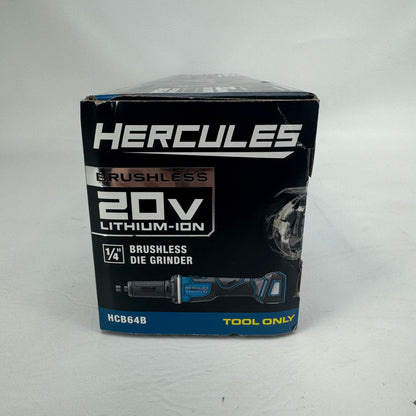 New HERCULES HCB64B 20V Brushless Die Grinder