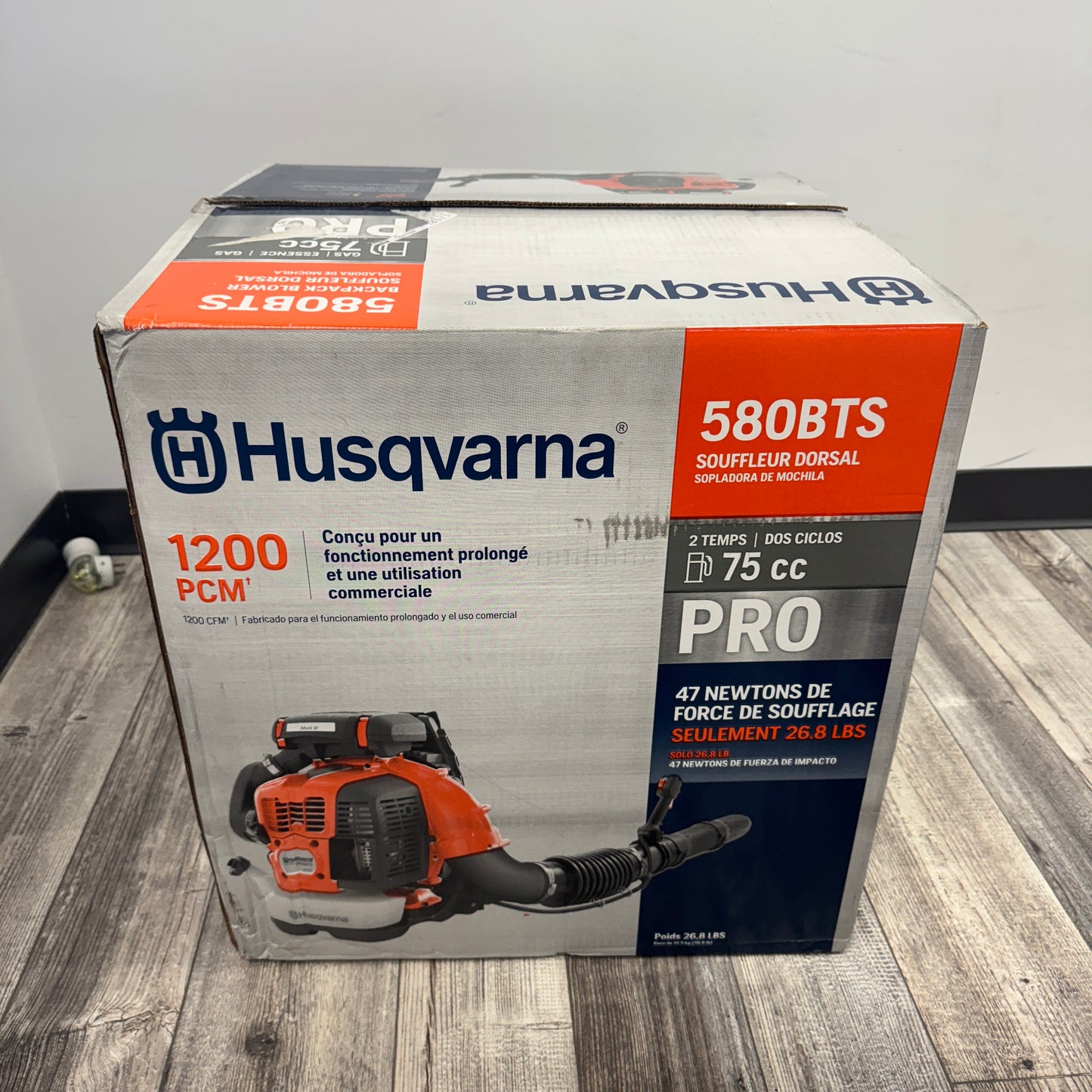 New Husqvarna 580BTS MARK III Leafblower