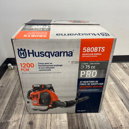 New Husqvarna 580BTS MARK III Leafblower
