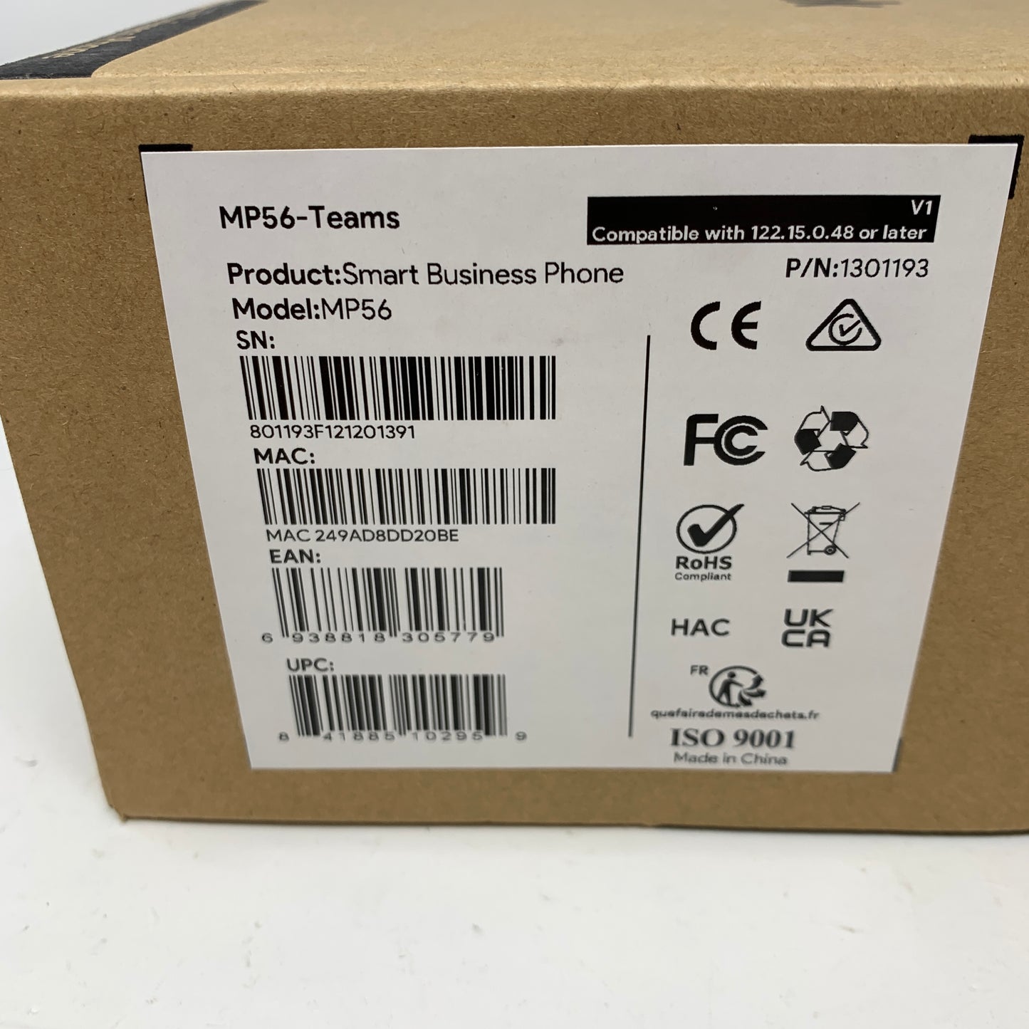 New Yealink MP56 Telephone 1301193