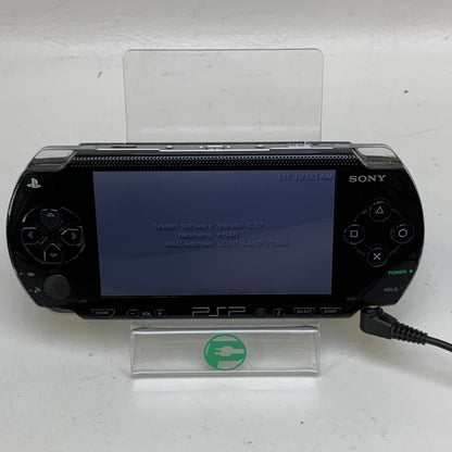 Sony Playstation Portable PSP PSP-1001 Handheld Game System Black