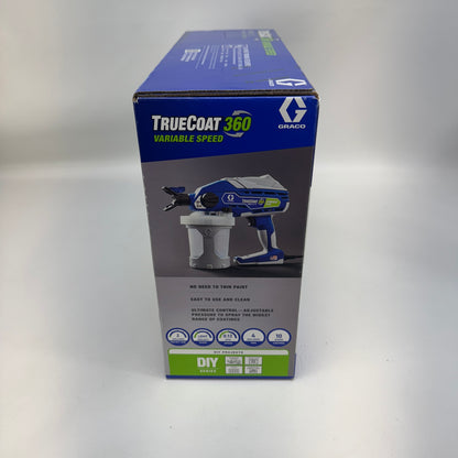 New Graco TRUECOAT 360 VARIABLE SPEED Paint and Stain Sprayer