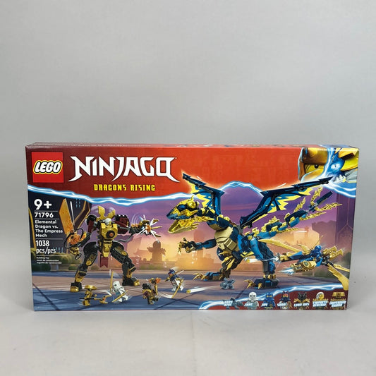 New Lego Ninjago Dragon's Rising Elemental Dragon vs. The Empress Mech 71796