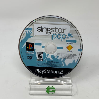 Singstar Pop  (Sony PlayStation 2 PS2,  2007)