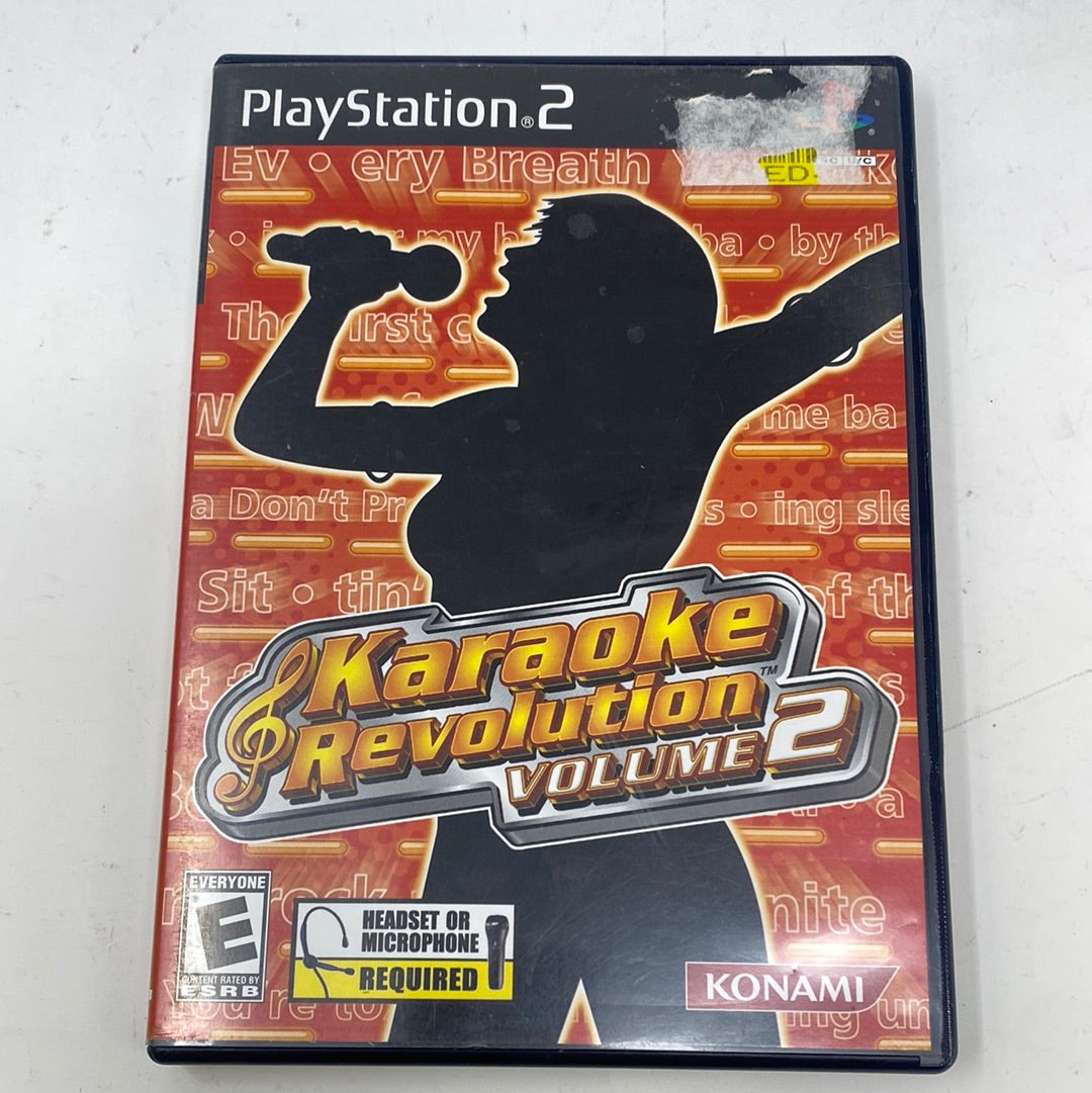 Karaoke Revolution Volume 2  (Sony PlayStation 2 PS2, 2004)