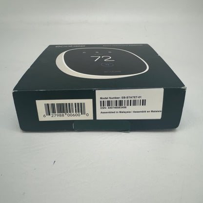 New Ecobee EB-STATE7-01 Smart Thermostat