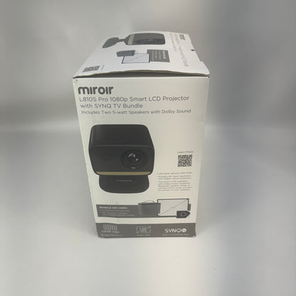 New Miroir L810S Pro Full HD 1080P 400 Lumens LCD Projector