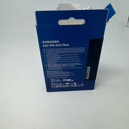 Samsung M.2 990 Evo Plus 1TB M.2 NVMe Gen 4.0 x 4 SSD MZ-V9S1T0B