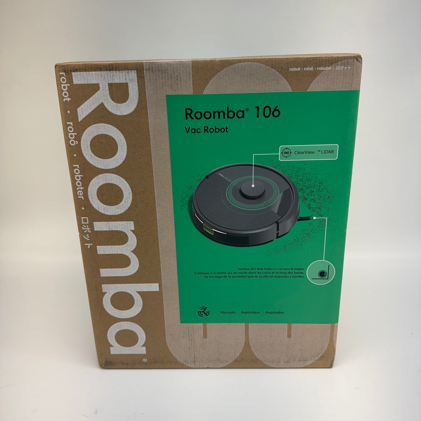 New iRobot Roomba 106 Q313420 Robotic Vacuum Cleaner RCC-Y2
