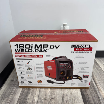 New Lincoln Electric 180i MP DV Weld-Pak Weld-Pak Multi-Process Wielder K5257-1