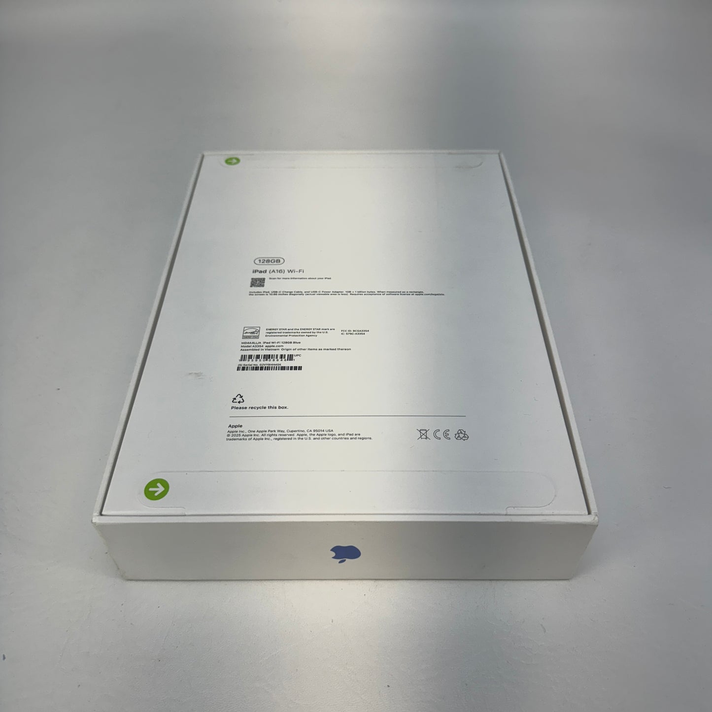 New WiFi Only Apple iPad 11" (A16) 128GB Blue MD4A4LL/A