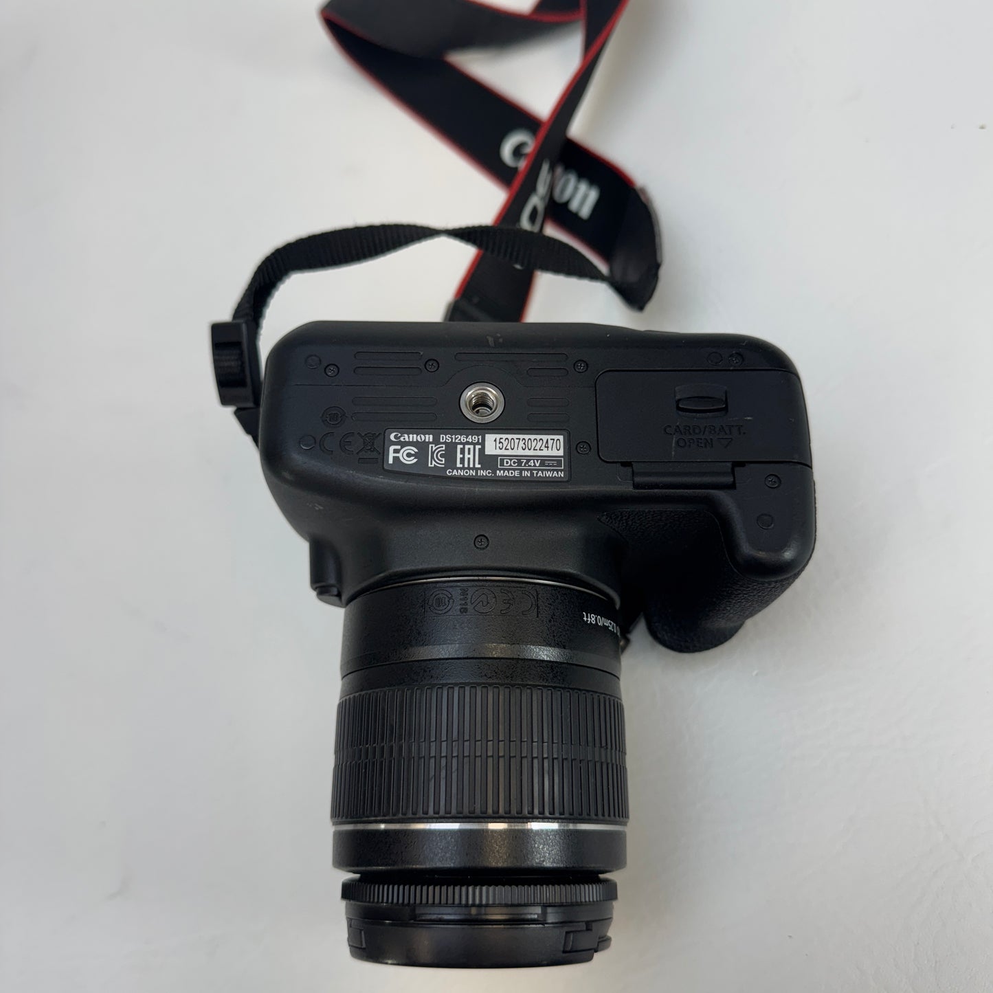 Canon EOS Rebel T5 18.70  MP Full Frame Digital Camera 100000 Shutter Count