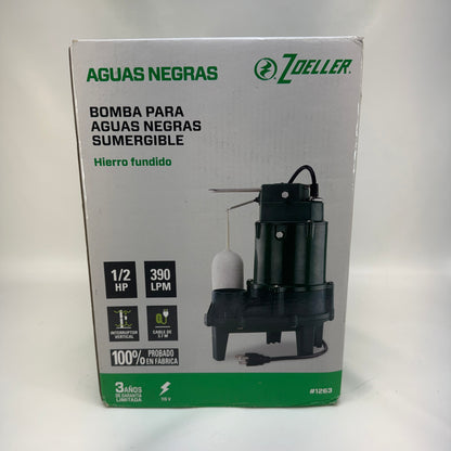 New Zoeller Submerisble Sewage Pump 1263