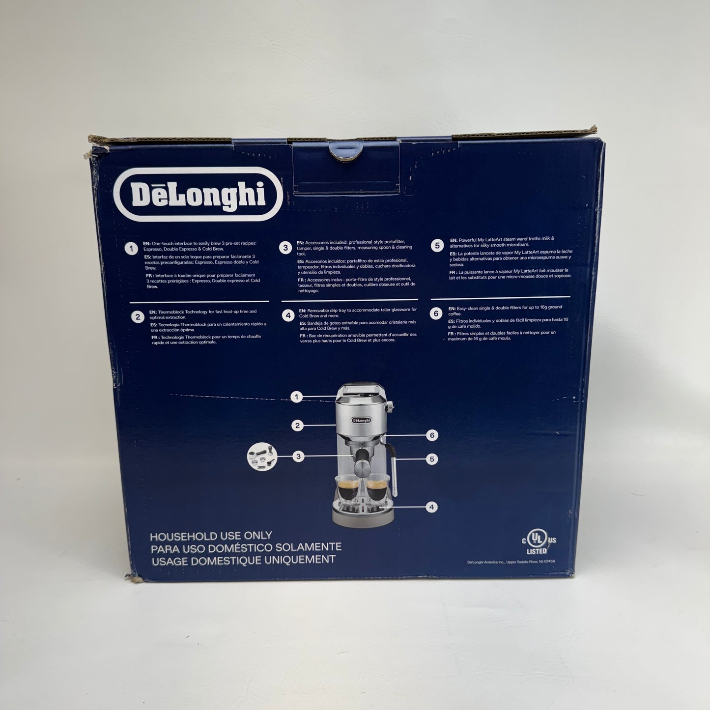New DeLonghi Dedica Duo Espresso Machine EC890M