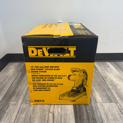 New DeWalt D28715 Chop Saw