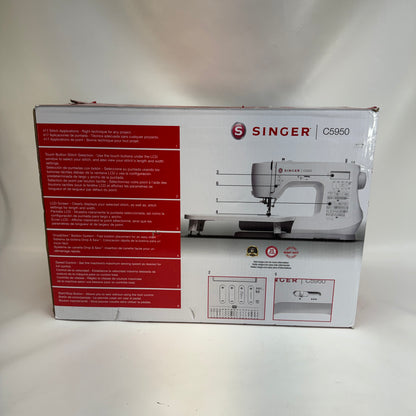 New Singer C5950 Sewing Machine
