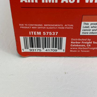 New EarthquakeXT EQ12RA 1/2" Composite Angle Air Impact Wrench