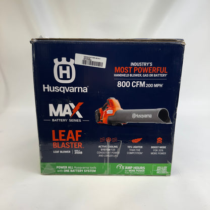 New Husqvarna 350IB 40V Leafblower