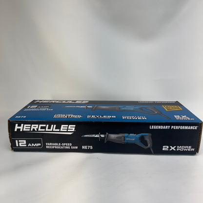 New HERCULES HE75 Variable-Speed Reciprocating Saw