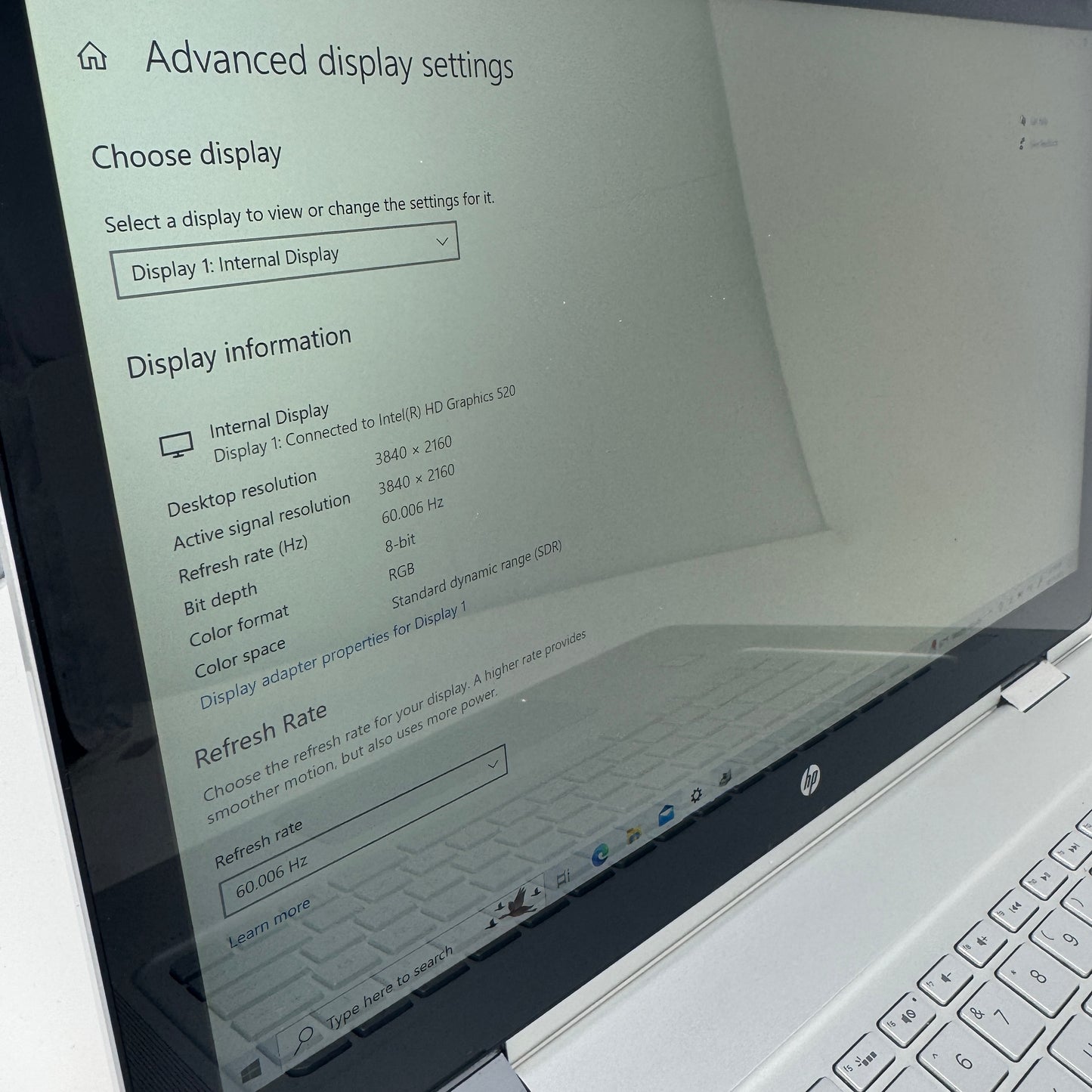 HP Spectre x360 15-AP052NR 15.6" i7-6500U  Left USB Port Broken