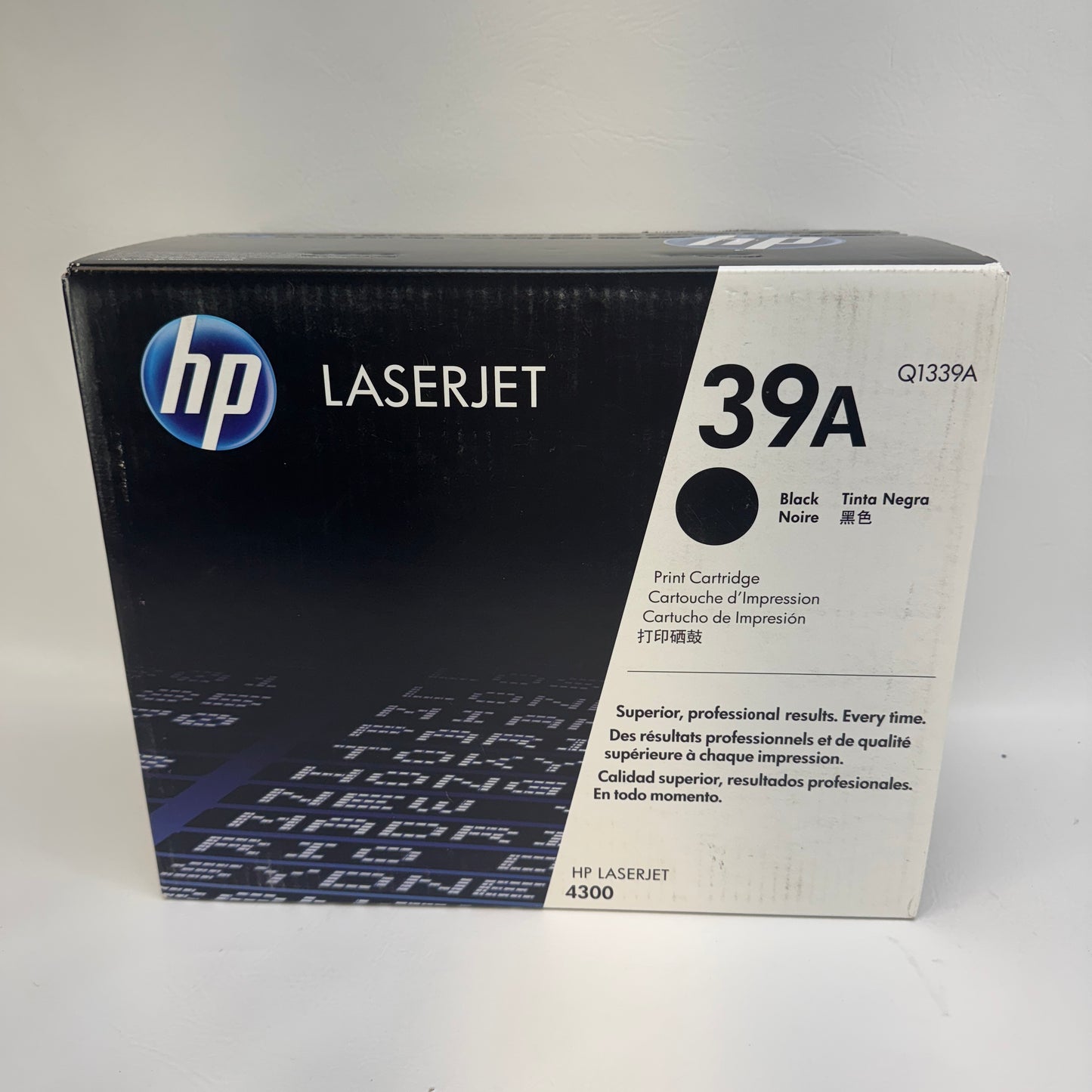 New HP 39A 1PQ1339A Black Print Cartridge