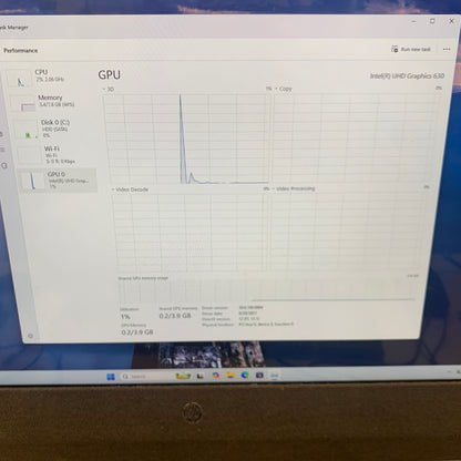 HP Pavilion 23.8" i5-8400T 1.70GHz 8GB RAM 1TB HDD