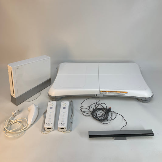 Nintendo Wii Video Game Console RVL-001 White