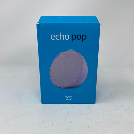 New Amazon Echo Pop Smart Speaker Lavender Bloom C2H4R9