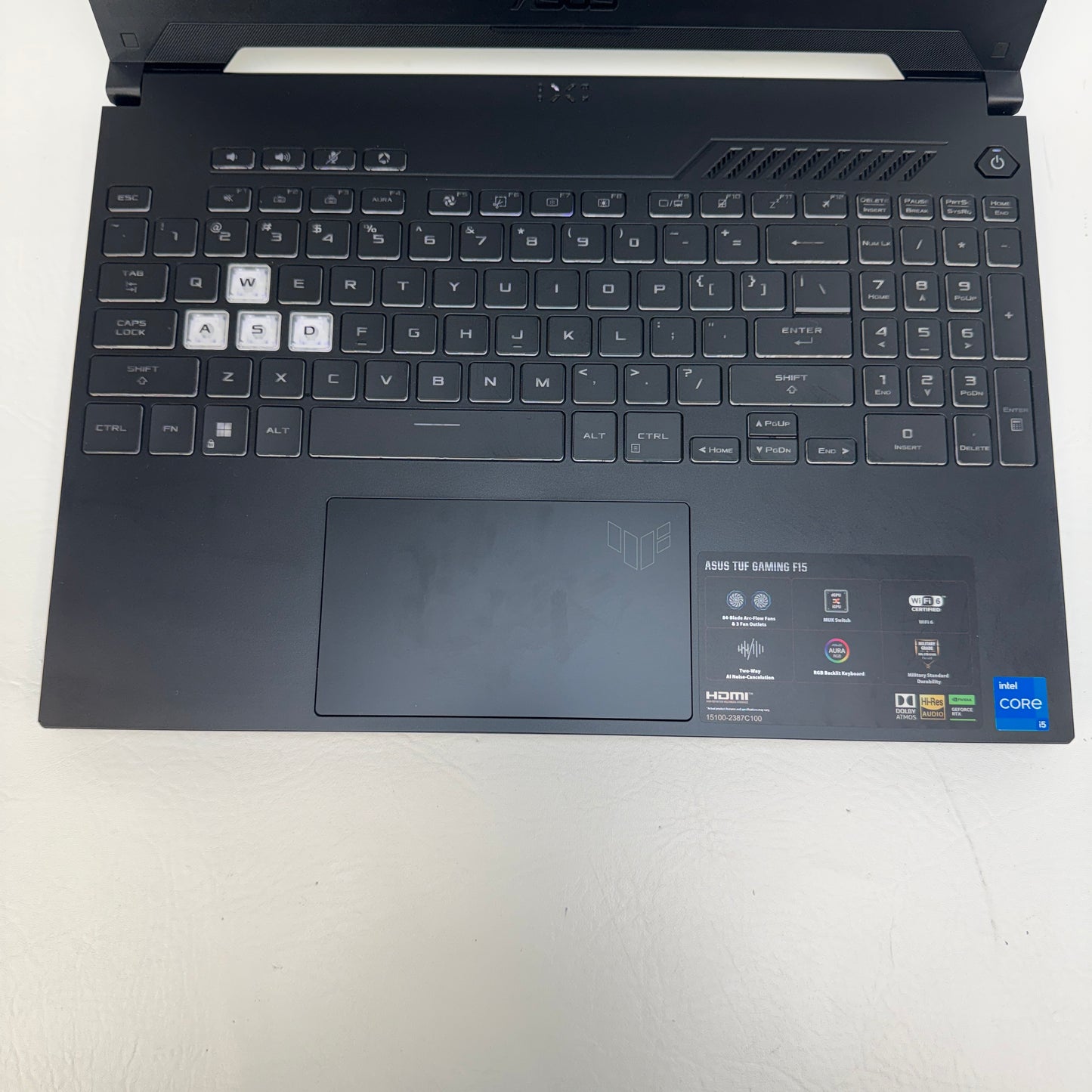 Asus TUF F15 FX507Z 15.5" i5-12500H 2.5GHz 16GB RAM 512GB SSD GeForce RTX 3050