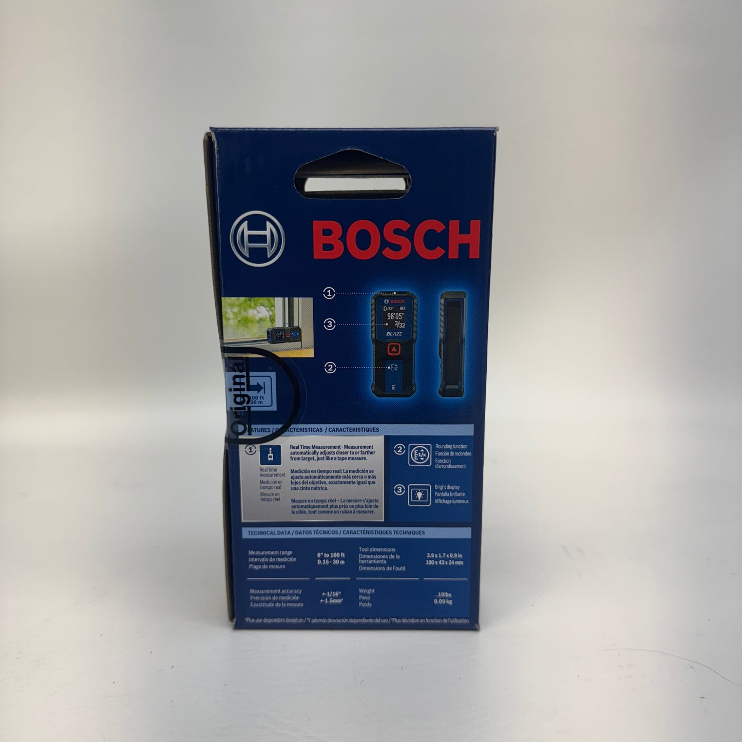 New Bosch GLM100-23 Laser Measure