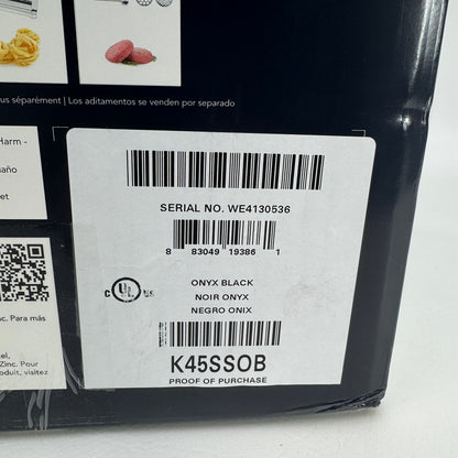 New KitchenAid Classic Tilt-Head Stand Mixer K45SSOB