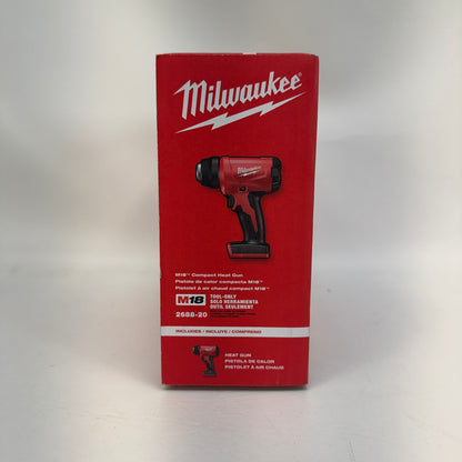 New Milwaukee M18 Compact Heat Gun Heat Gun 2688-20