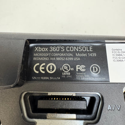 Microsoft Xbox 360 S 250GB Console Gaming System Matte Black 1439