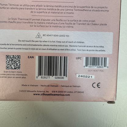 New Silhouette Heat Pen Set SILH-HEAT-PEN