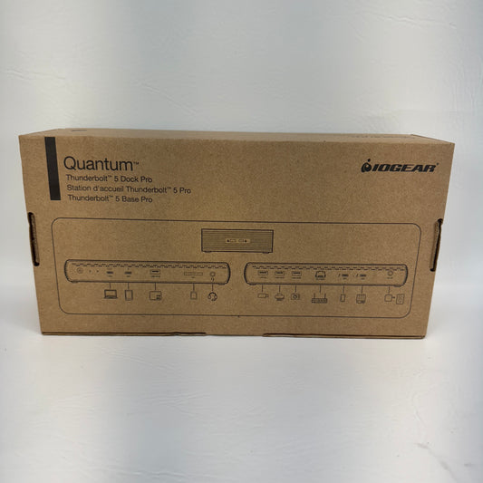New Iogear Quantum Thunderbolt 5 Dock Pro Docking Station GTD58KTAA