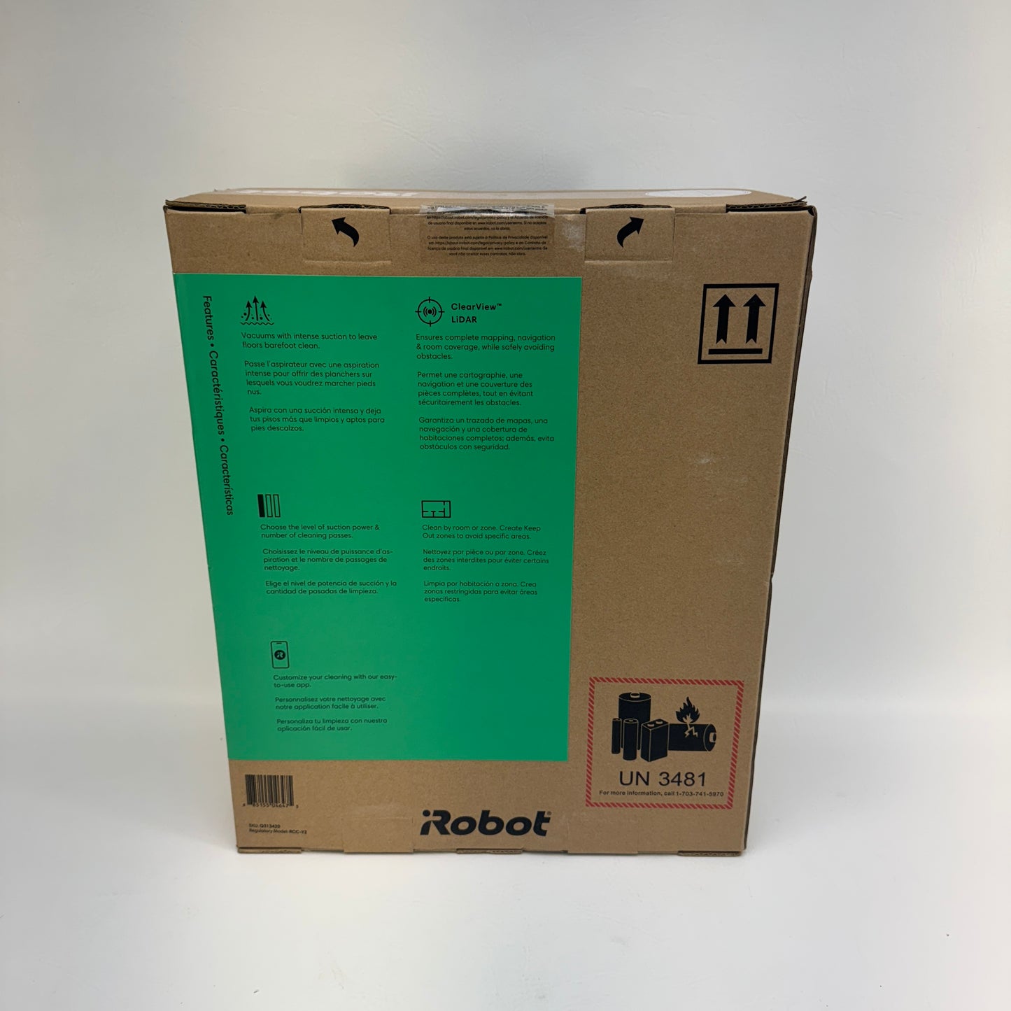 New iRobot Roomba 106 Q313420 Robotic Vacuum Cleaner RCC-Y2