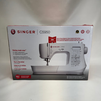 New Singer C5950 Sewing Machine