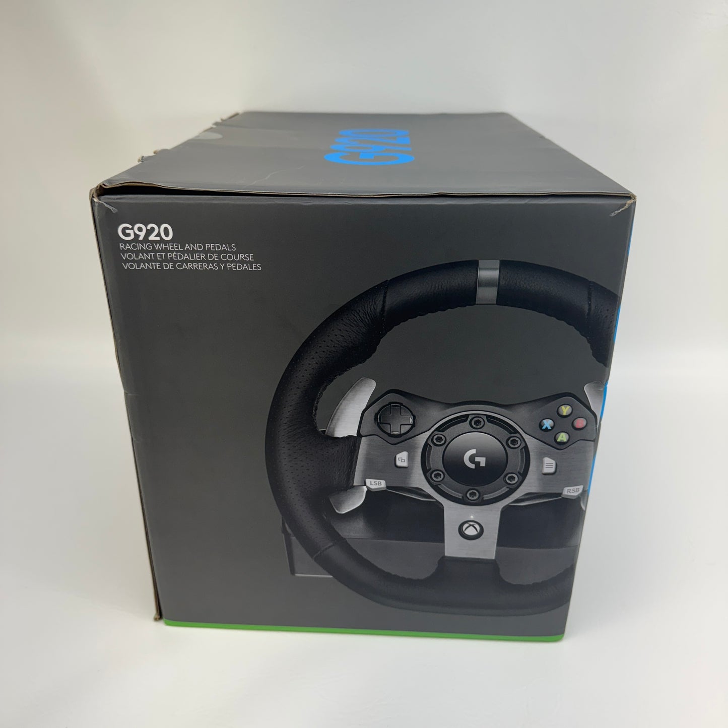 New Logitech G920 Gaming Steering Wheel W-U0004 Xbox One/Windows 10 or 11