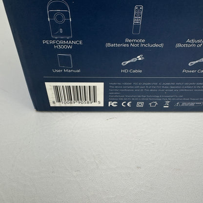 New Vankyo Performance H300W 1920 x 1080 Smart HD Full Video Protector H300W