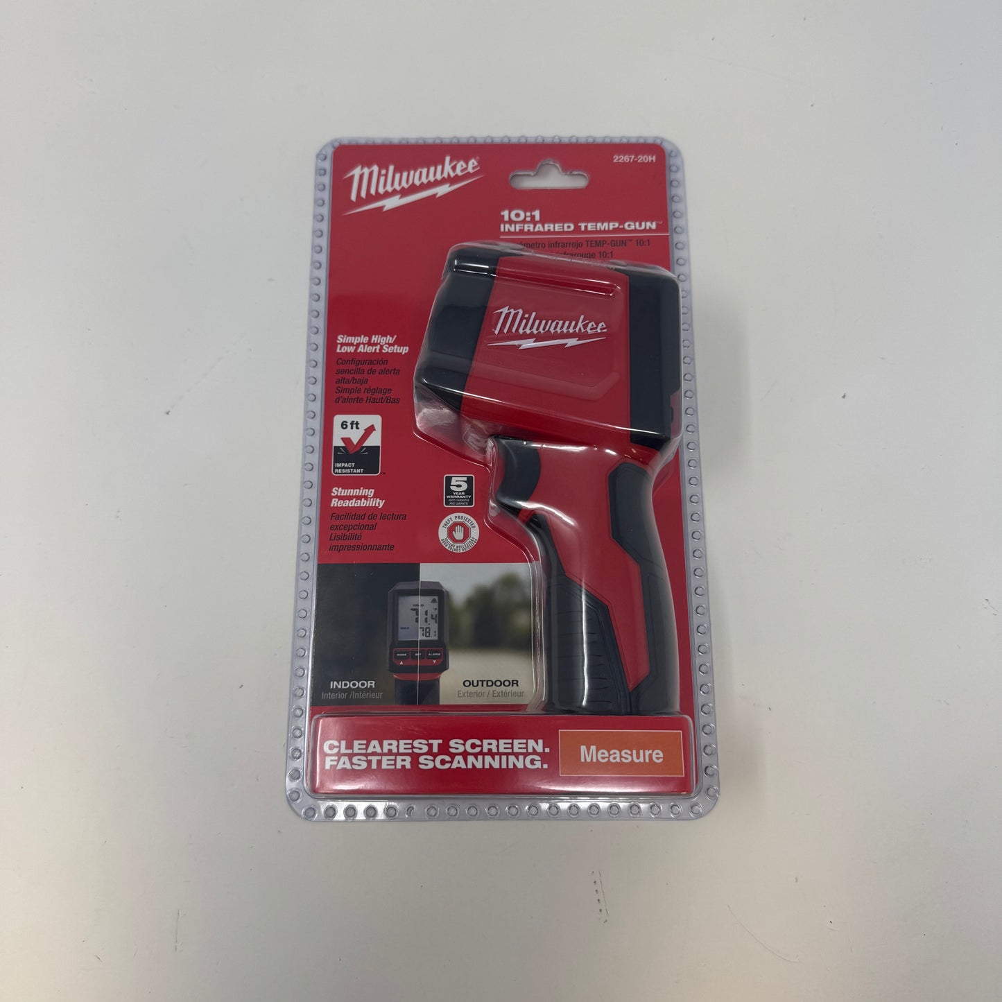 New Milwaukee 2267-20H Infrared Temp-Gun