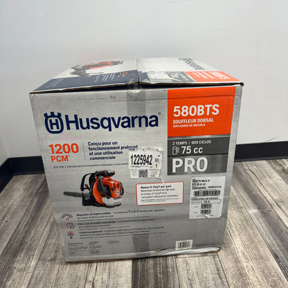 New Husqvarna 580BTS MARK III Leafblower