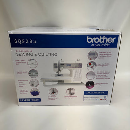 New Brother SQ9285 Computerized Quilting and Sewing Machine