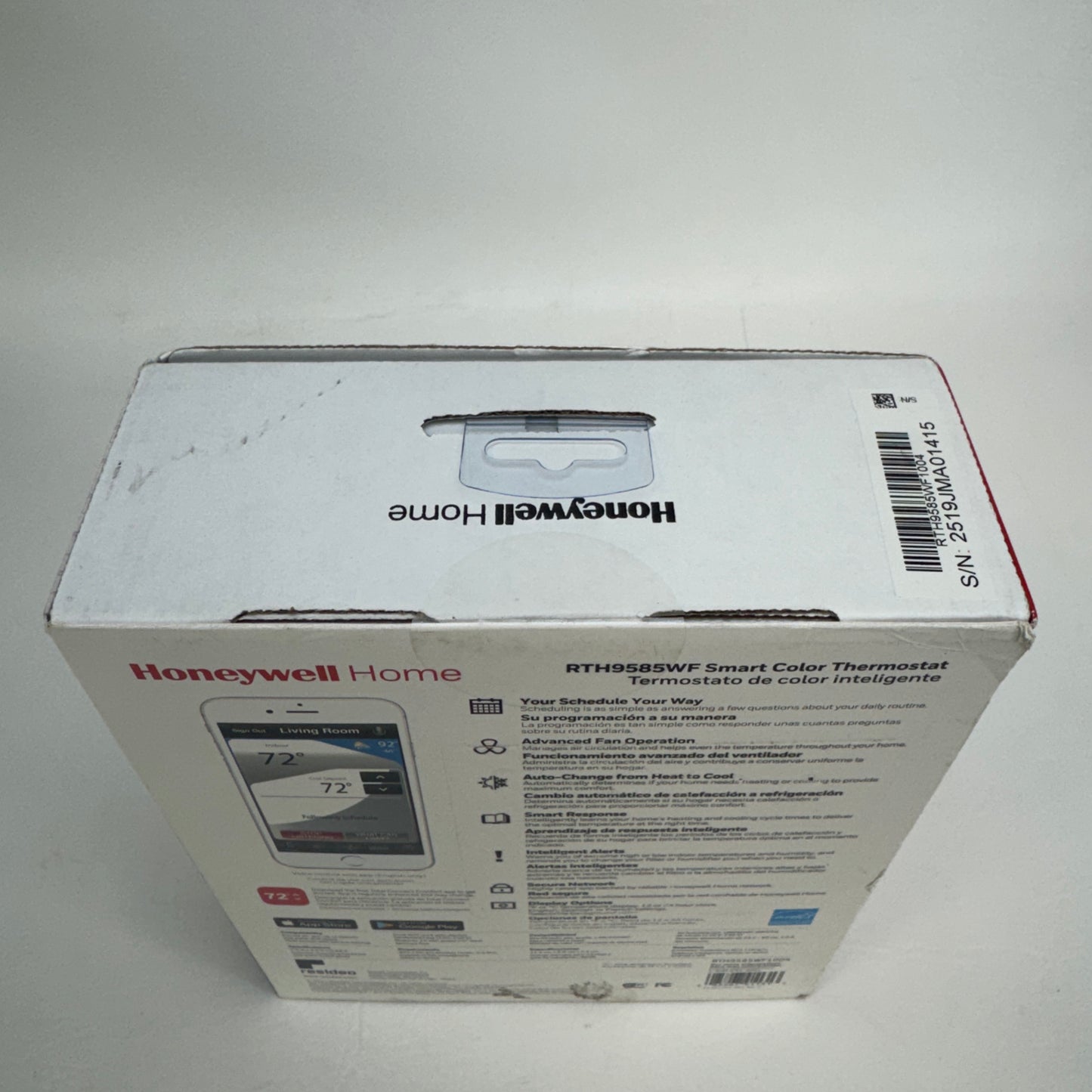 New Honeywell RTH9585WF Smart Color Thermostat